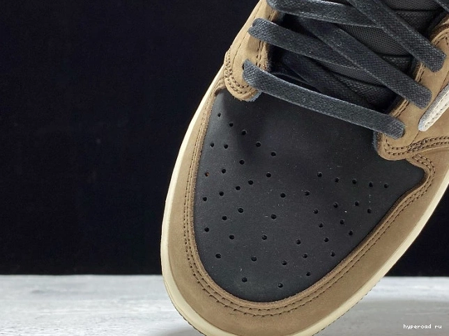 Dark Jordan Low 1 OG CQ4277-001 Travis Air Scott x SP Mocha 0808